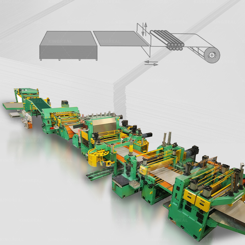 Rull-leheks lõigatud masin