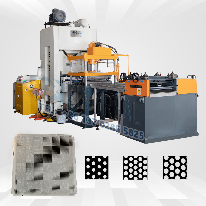 Täisautomaatne perforeeritud metalli tootmisliin