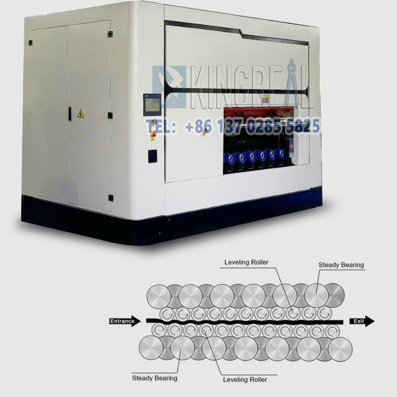 6 Roller Sheet Metal Leveler Machine-1