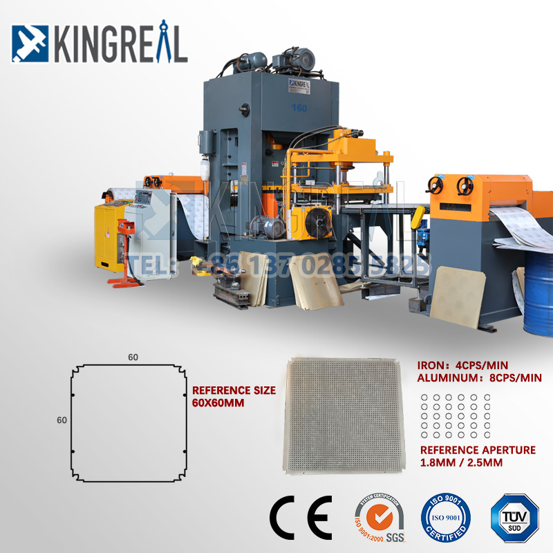 Metallist laeplaatide perforeerimisliin