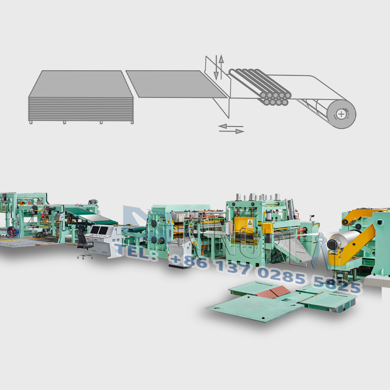 Metallist pikkusesse lõigatud masin